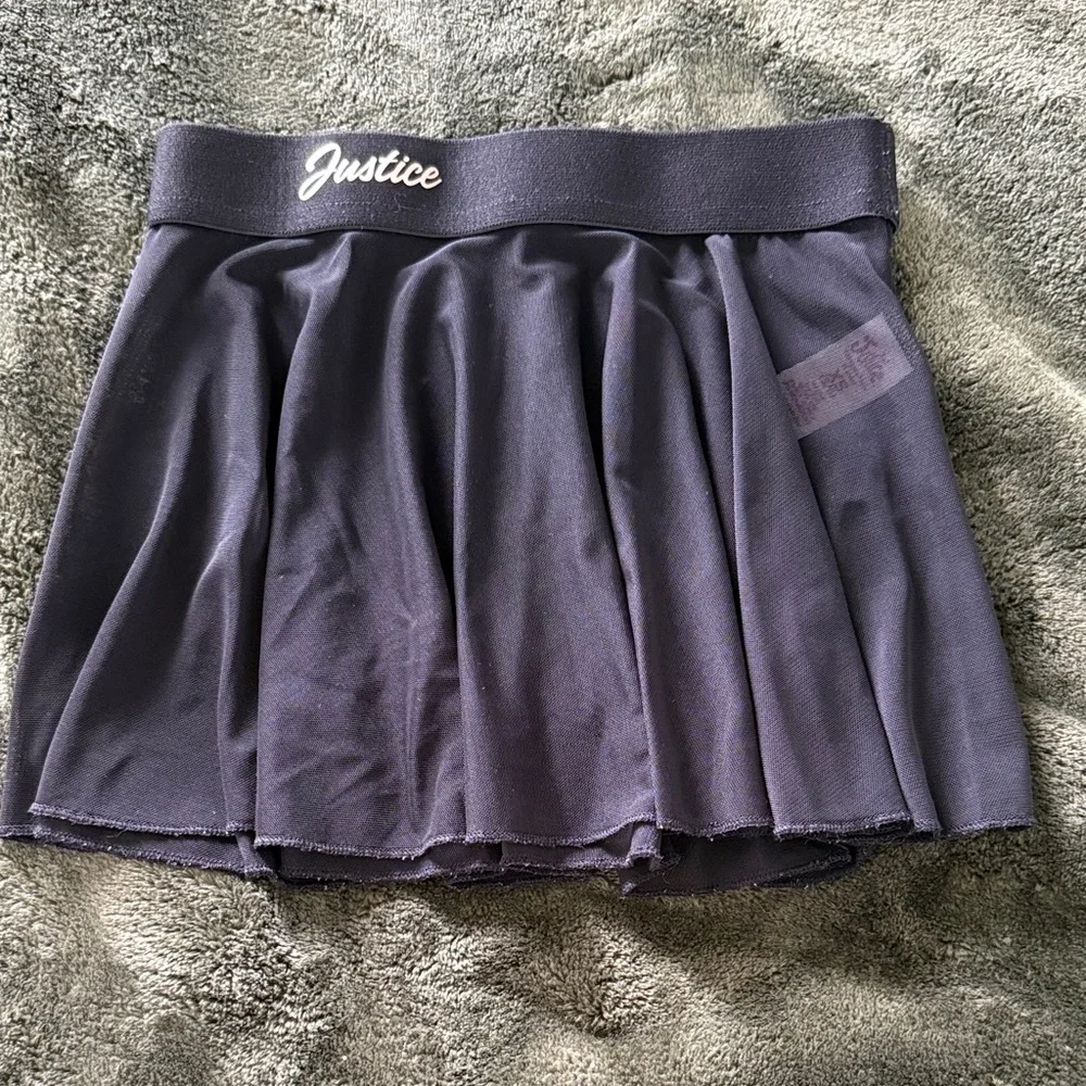 Justice black ballet Skirt